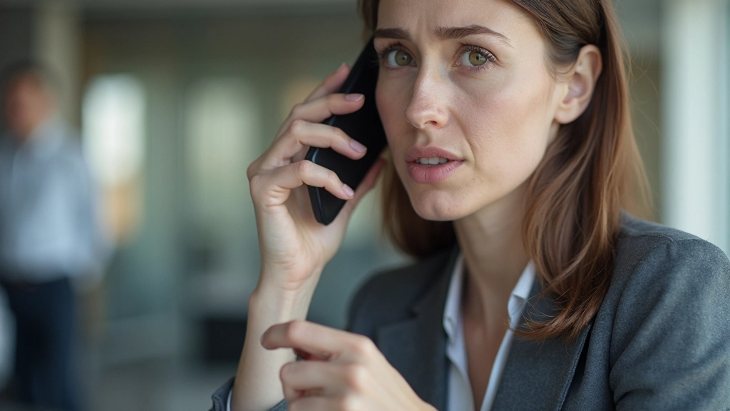 Persoon kijkend op telefoon terwijl iemand anders probeert te communiceren, wat afleiding en disconnectie illustreert